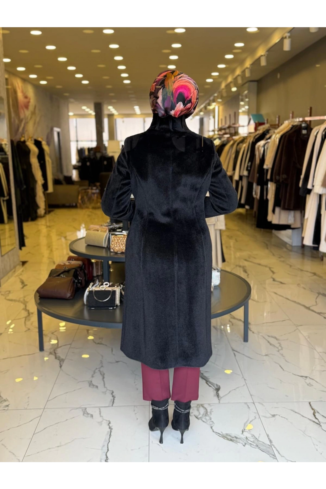 MATEKS-TAY TÜVÜ KABAN SİYAH