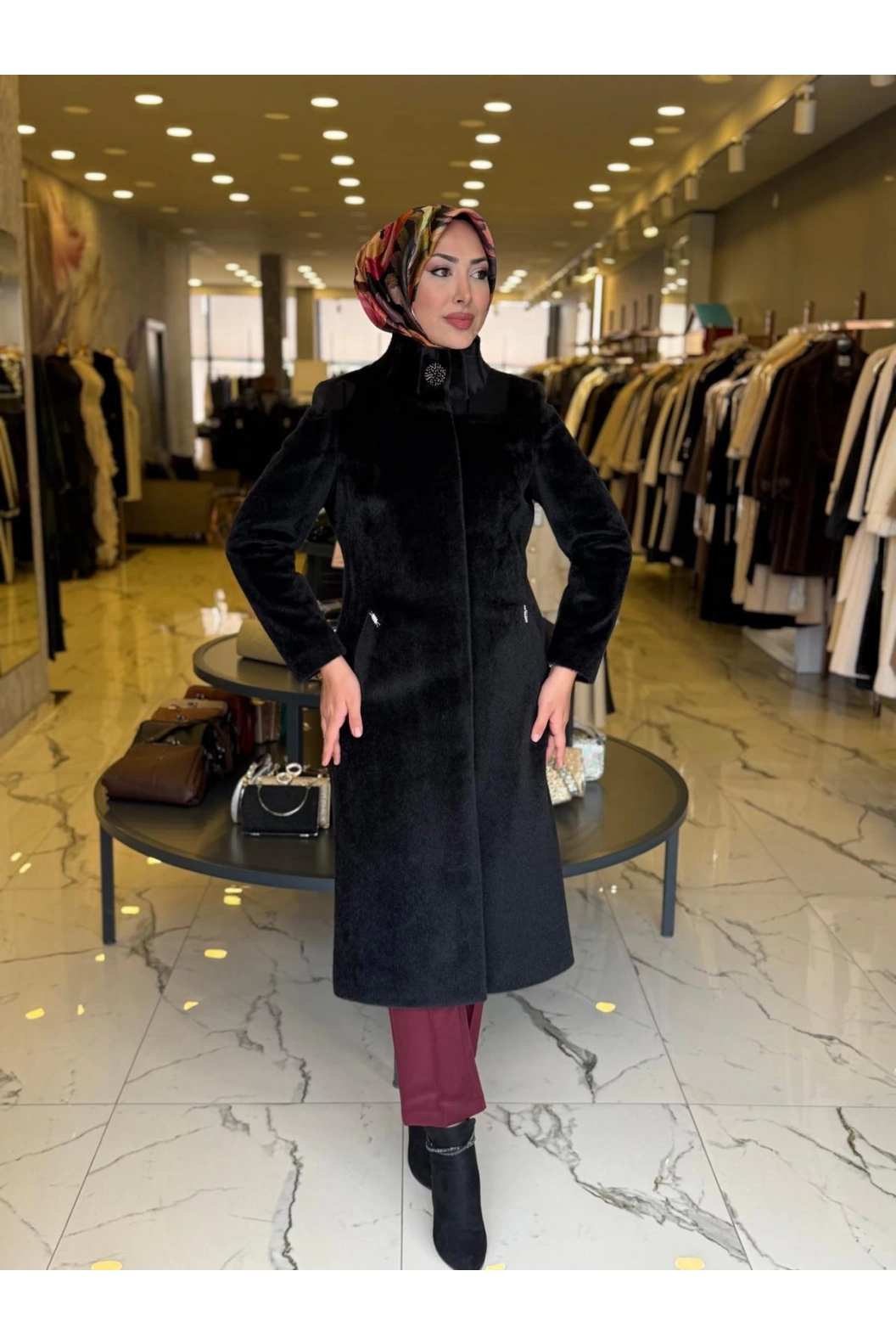 MATEKS-TAY TÜVÜ KABAN SİYAH