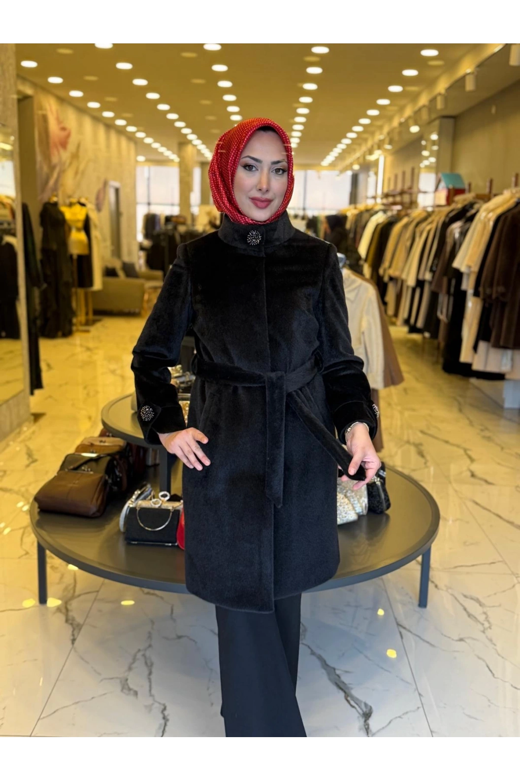 MATEKS-TAY TÜVÜ KABAN SİYAH