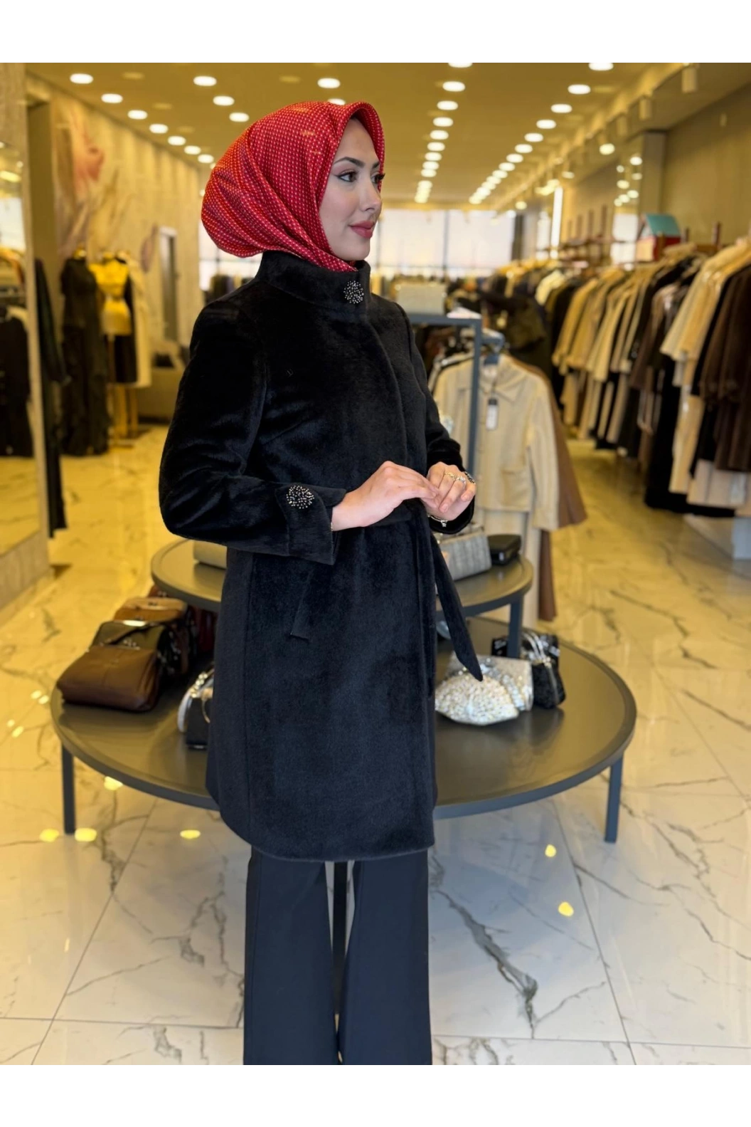 MATEKS-TAY TÜVÜ KABAN SİYAH