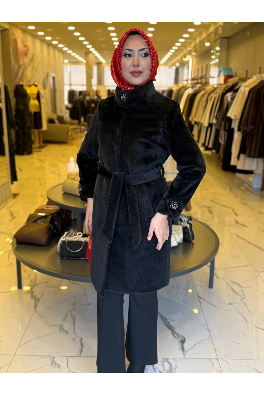 MATEKS-TAY TÜVÜ KABAN SİYAH