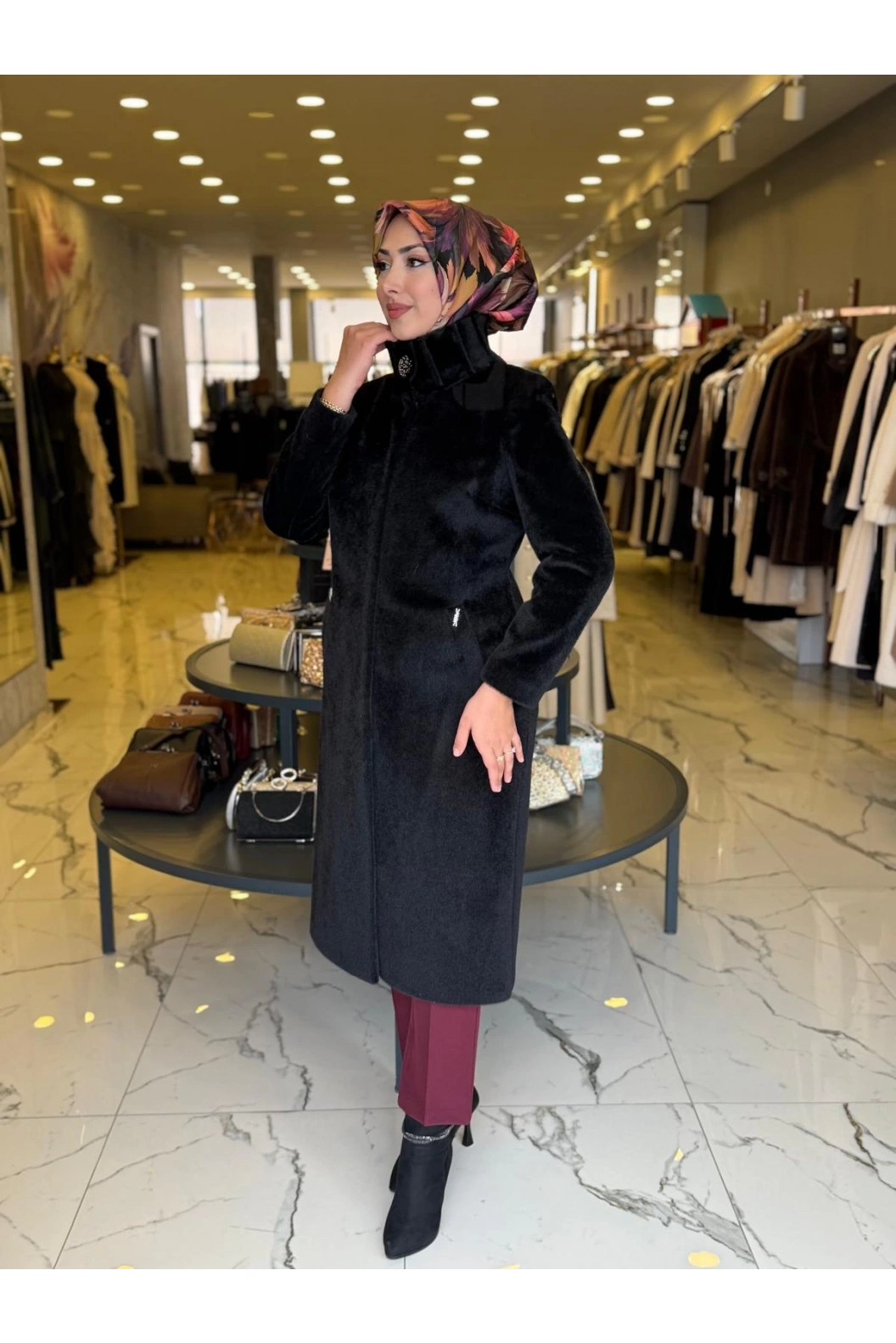 MATEKS-TAY TÜVÜ KABAN SİYAH