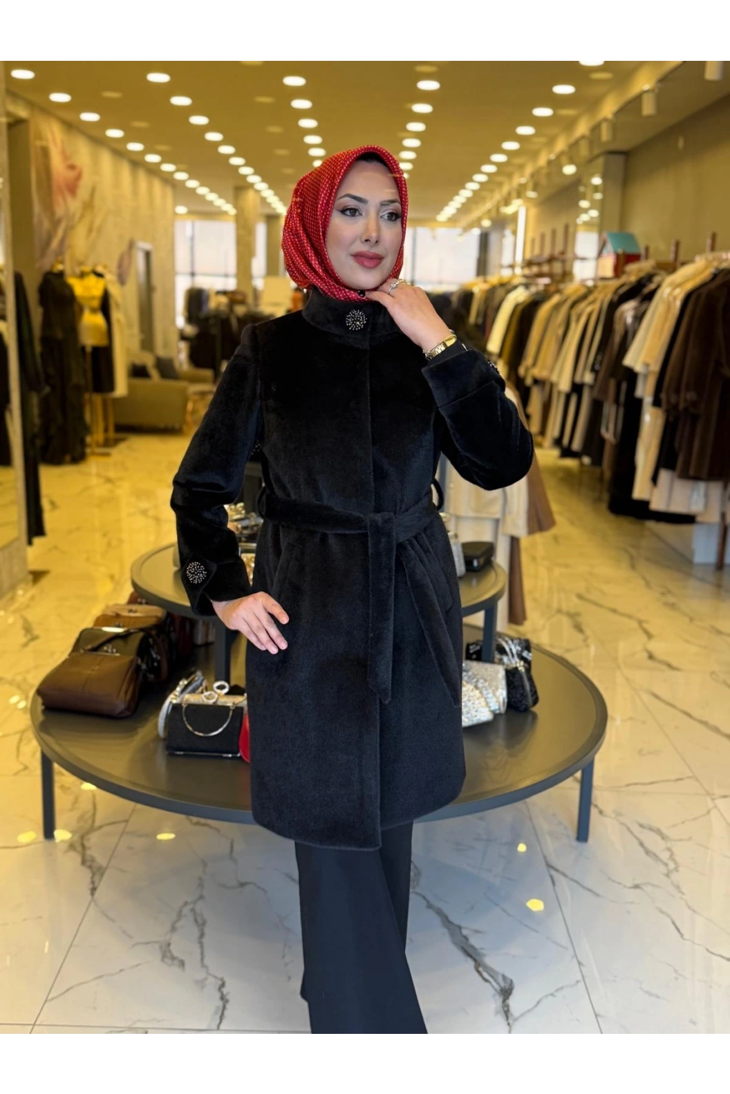 MATEKS-TAY TÜVÜ KABAN SİYAH