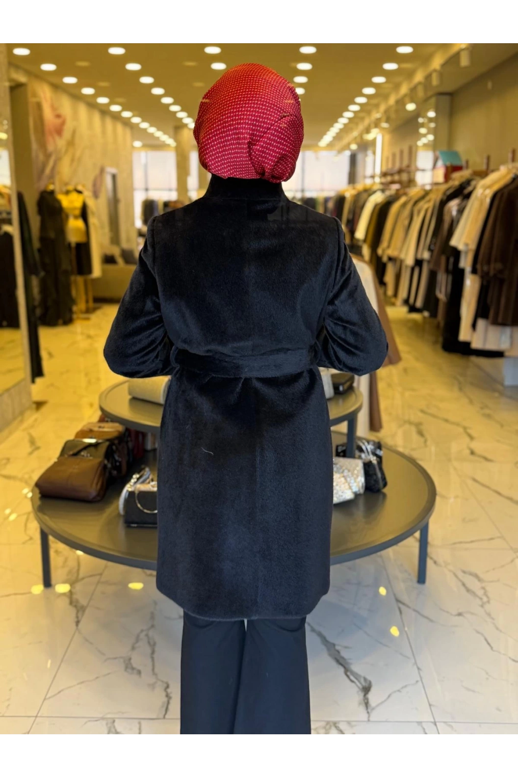 MATEKS-TAY TÜVÜ KABAN SİYAH