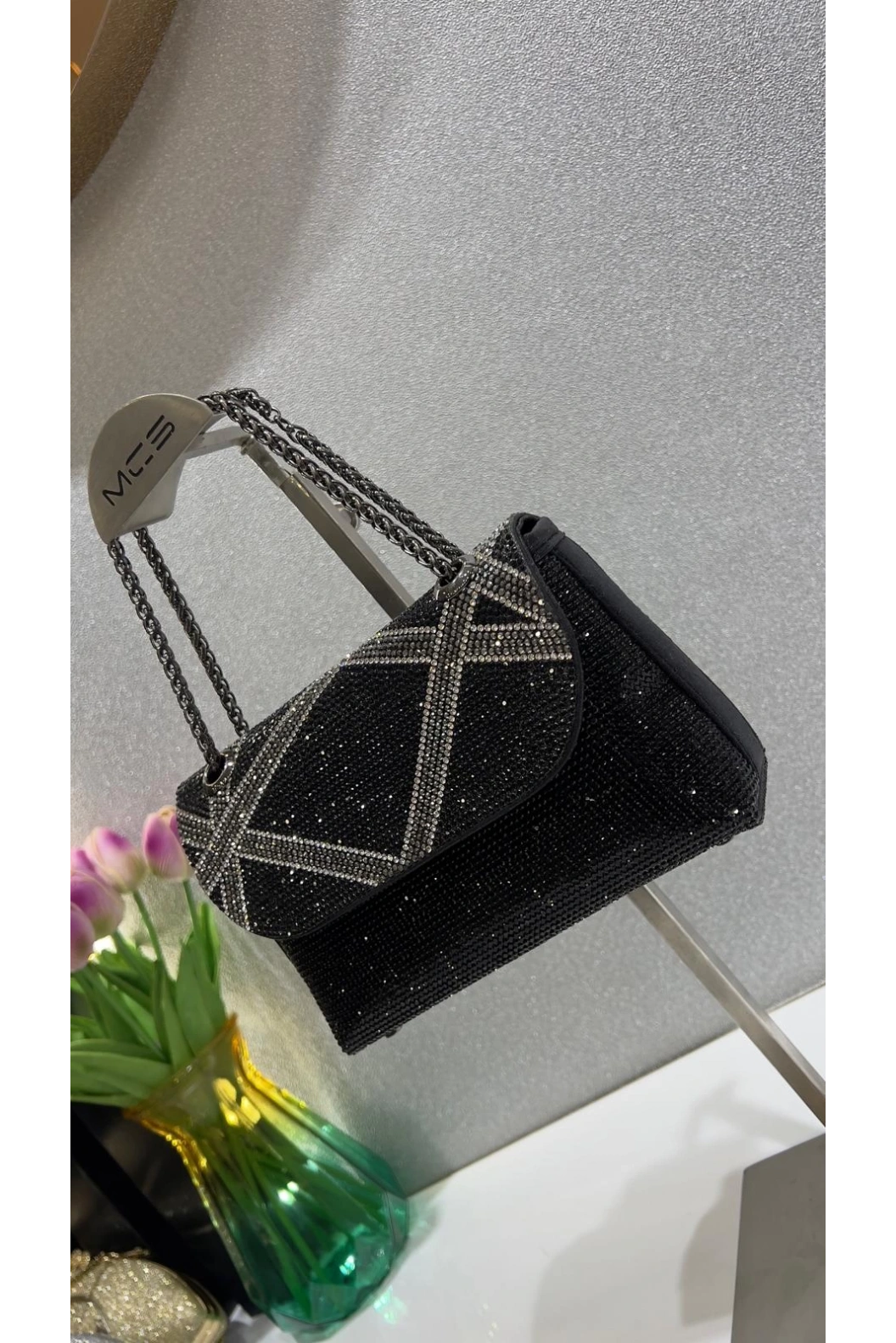 MERİHCE-ABİYE ÇANTA SİYAH