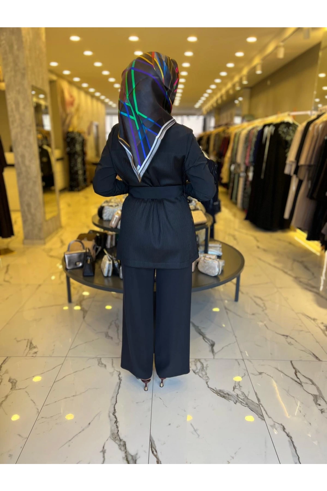 MY312-OMZU AKSESUARLI GİY ÇIK SİYAH