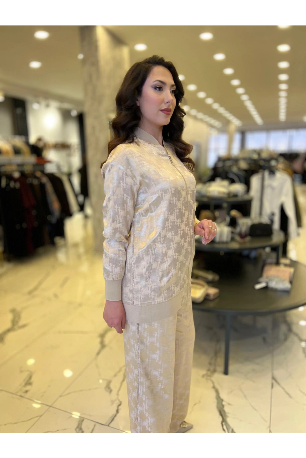 MY312-TAŞLI JAKAR TAKIM CAMEL