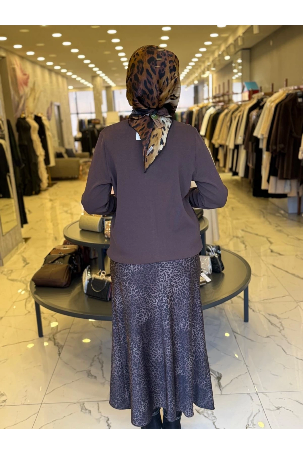 NİLİWİ-FIRFIRLI HIRKA KAHVE