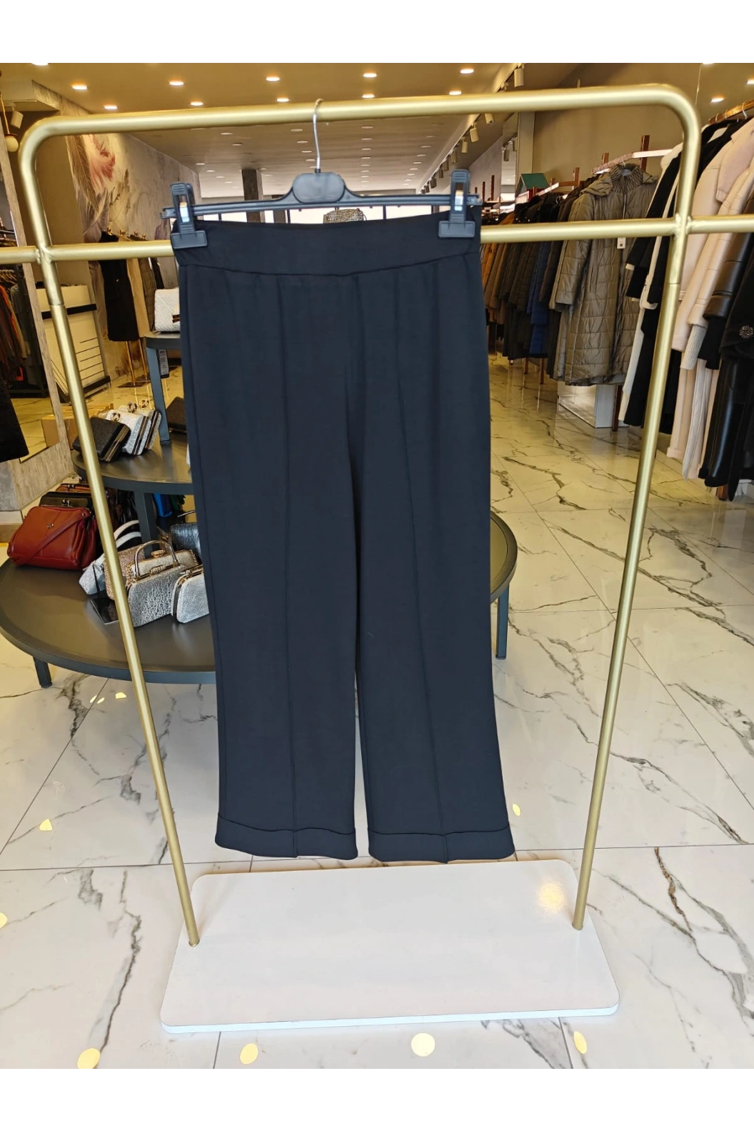 SENTEZ-NERVÜRLÜ DOUBLE PAÇA SİYAH