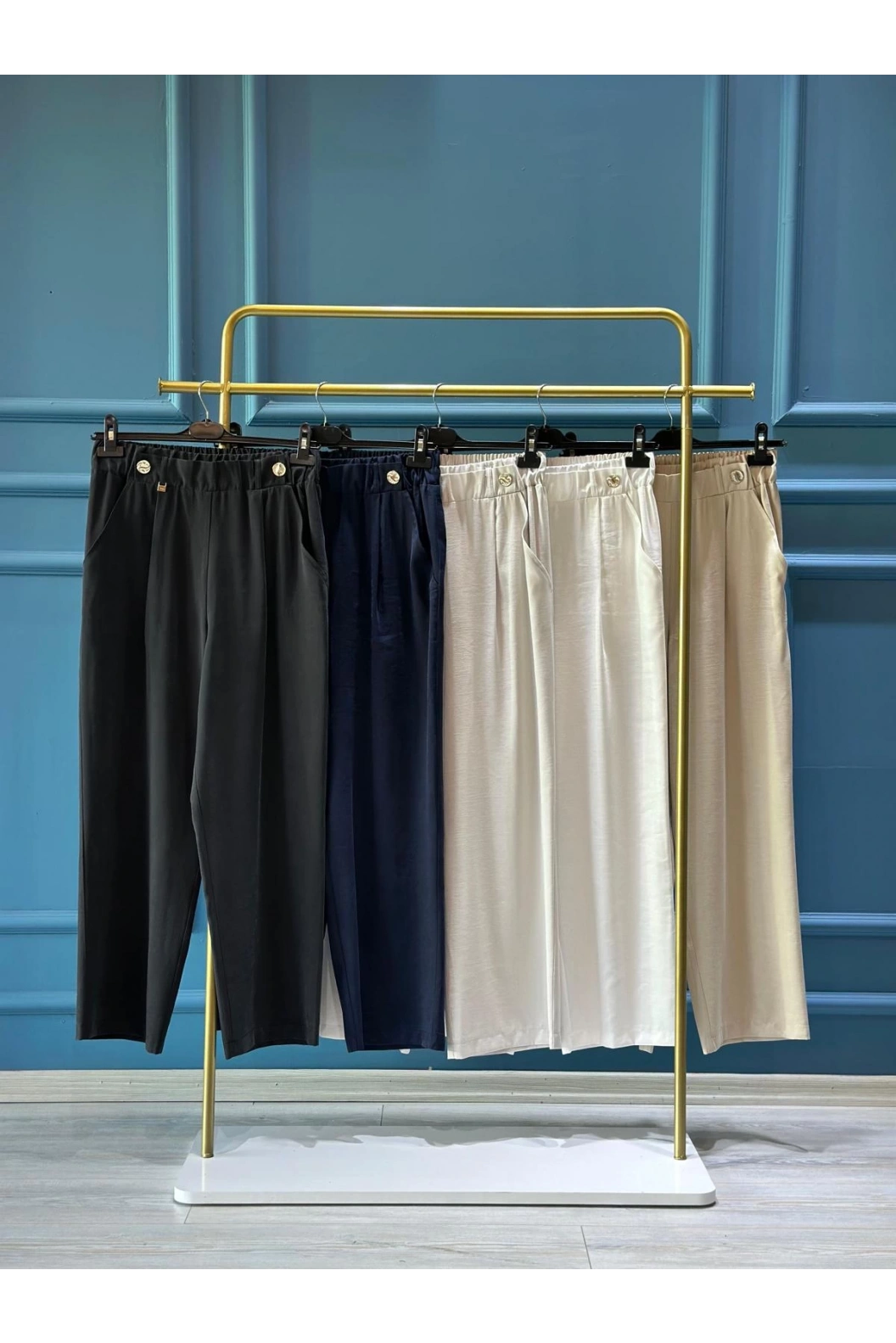 SENTEZ-SUE PANTOLON LACİVERT