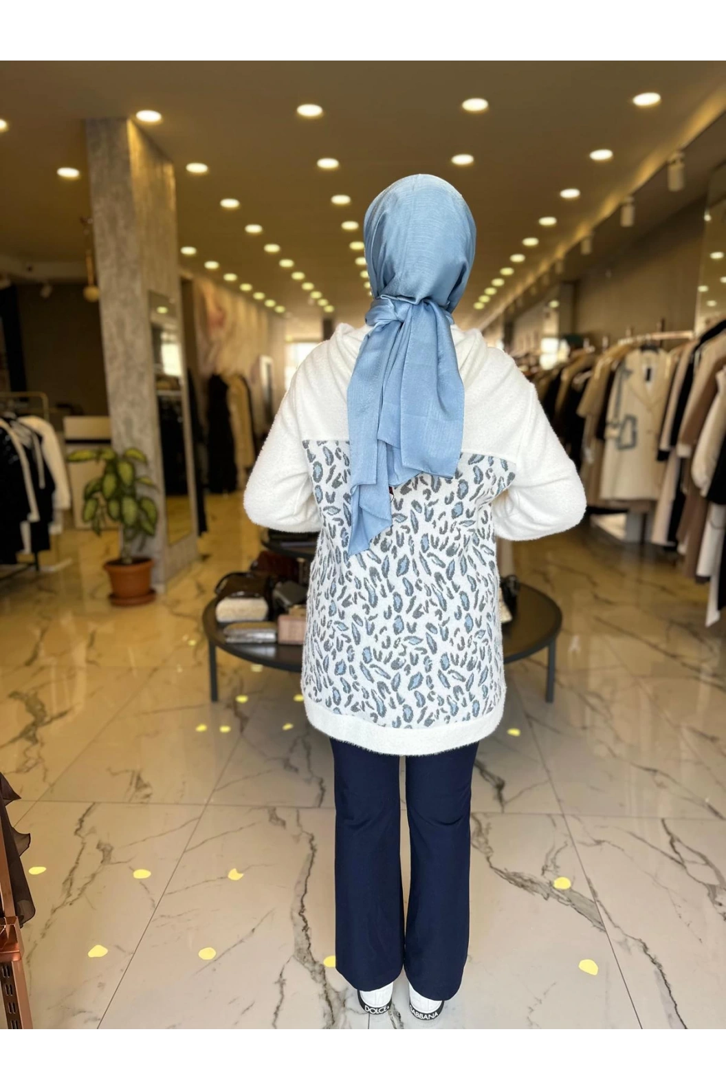 SOLİS-ÖRME KAP MAVİ