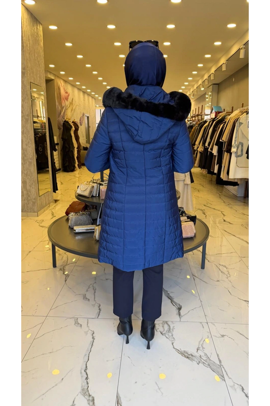 TRENÇ-SPOR KAPİTONE KABAN LACİVERT