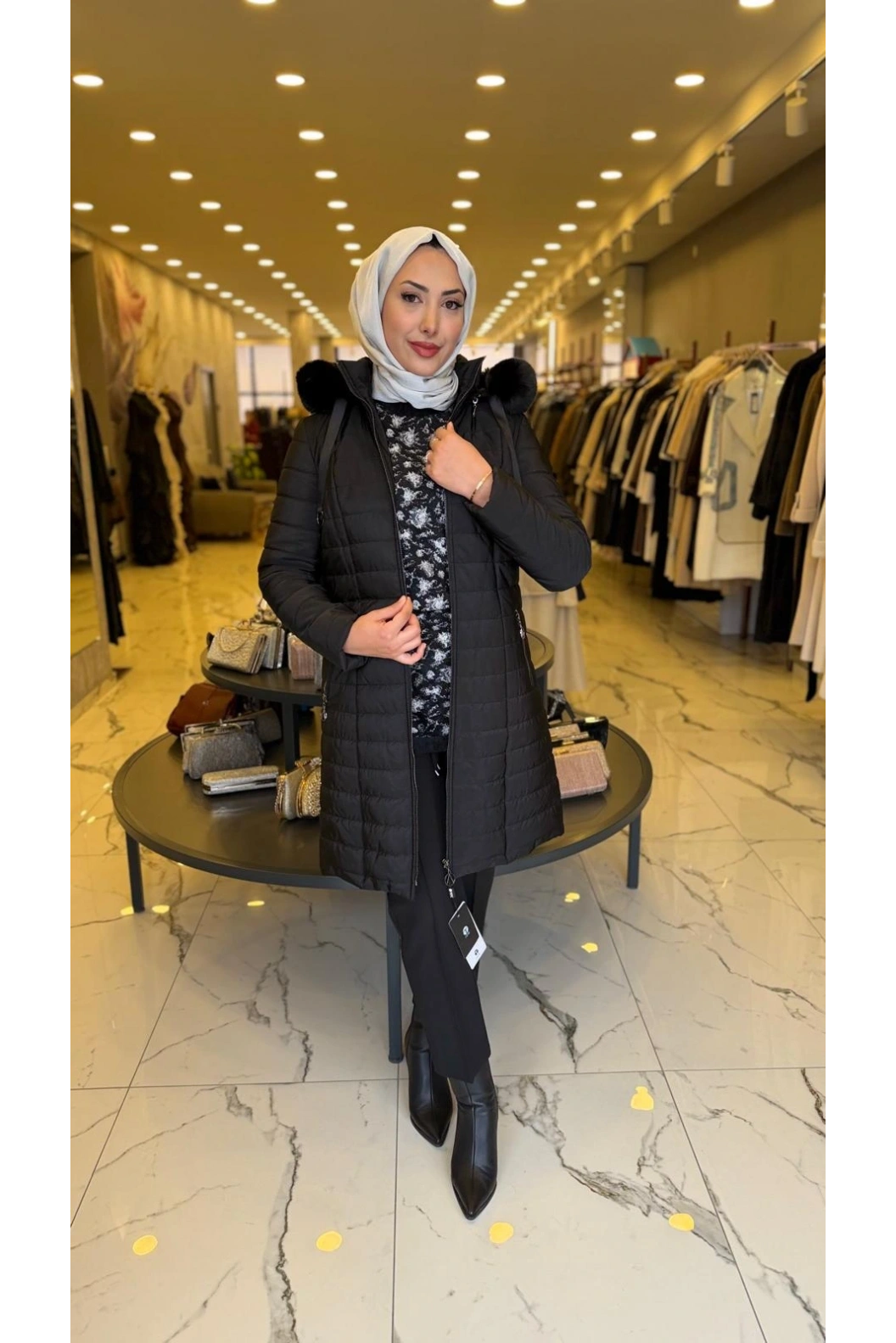 TRENÇ-SPOR KAPİTONE KABAN SİYAH