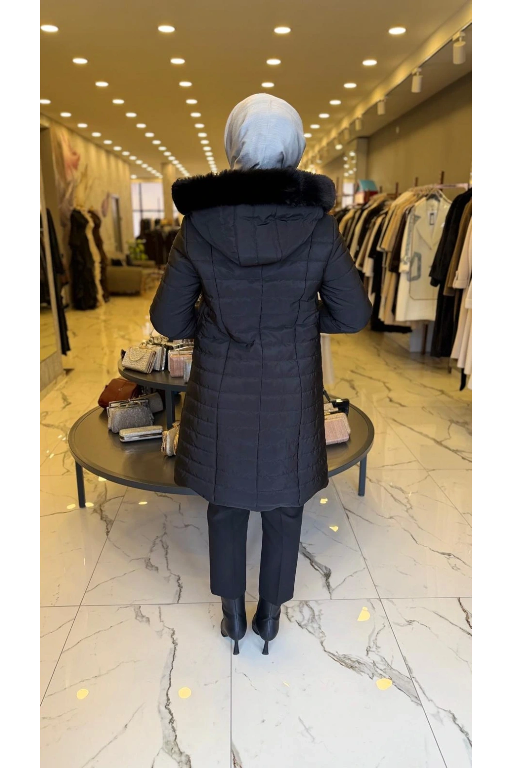 TRENÇ-SPOR KAPİTONE KABAN SİYAH