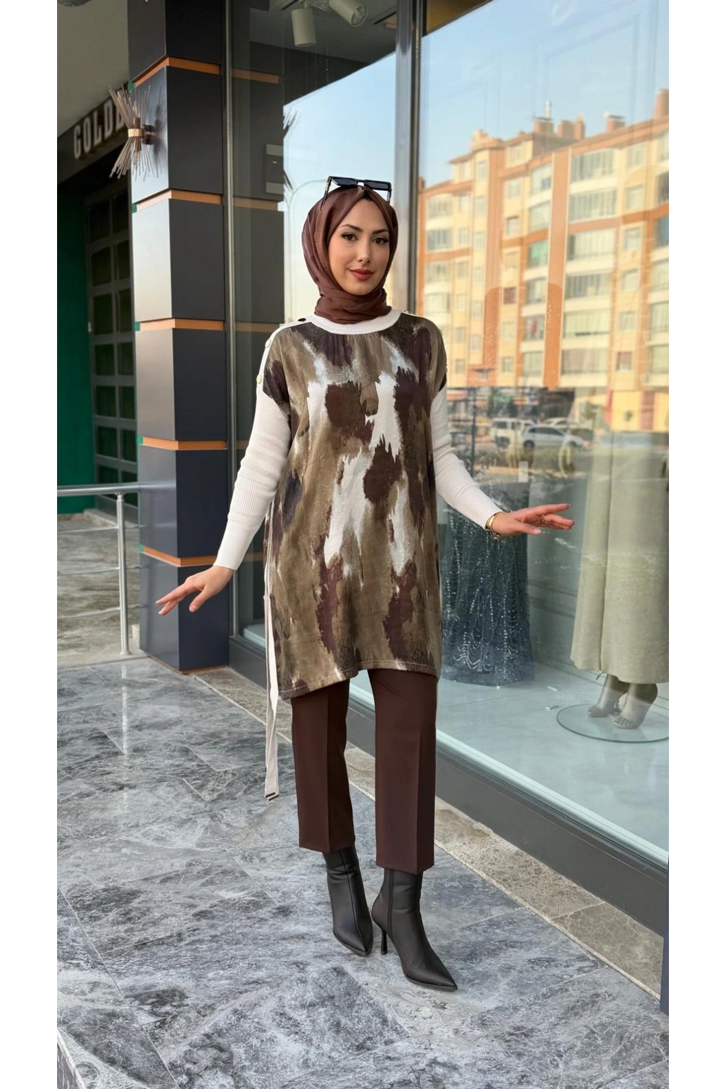 VİVO-KUPRA TUNİK EKRU