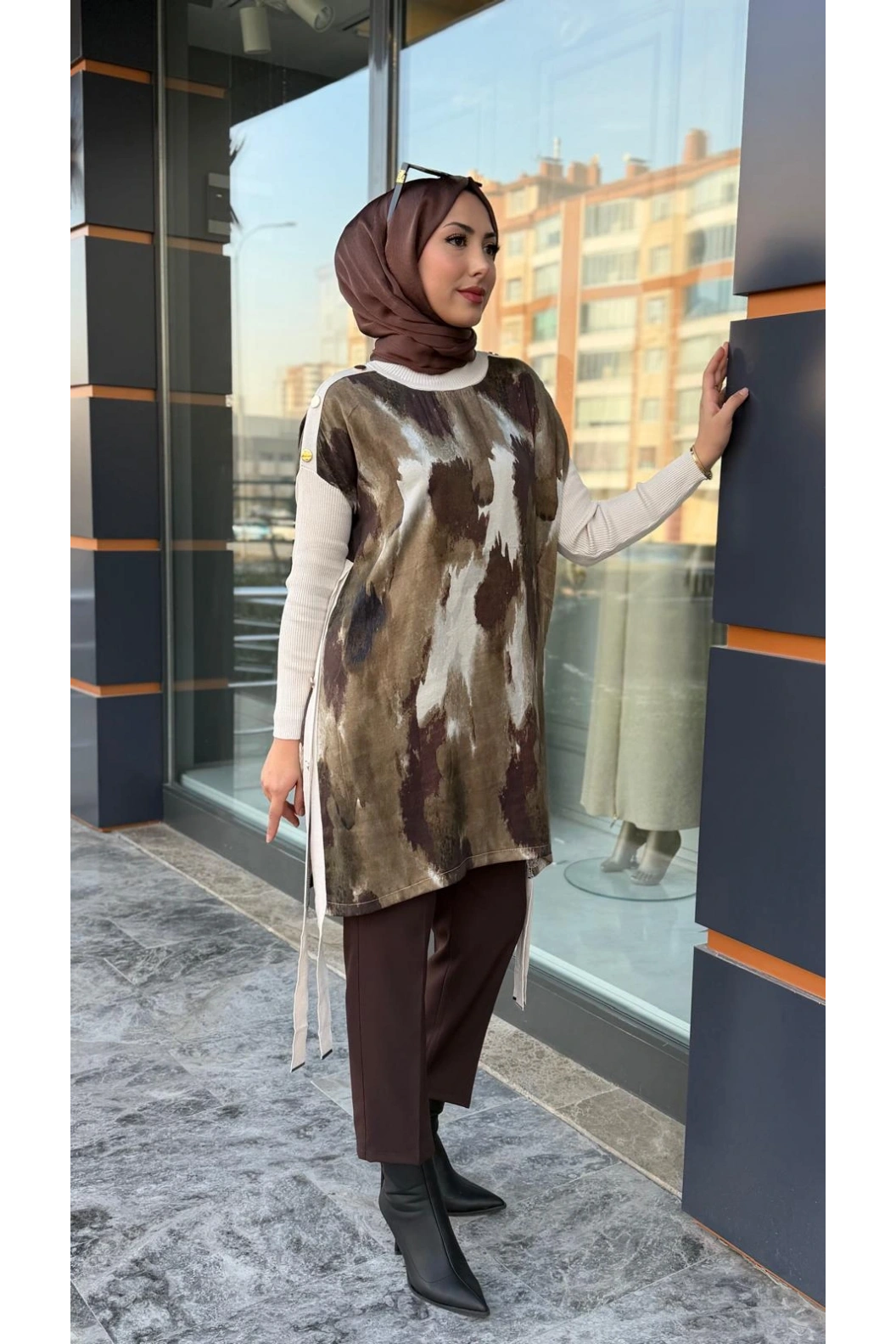 VİVO-KUPRA TUNİK EKRU