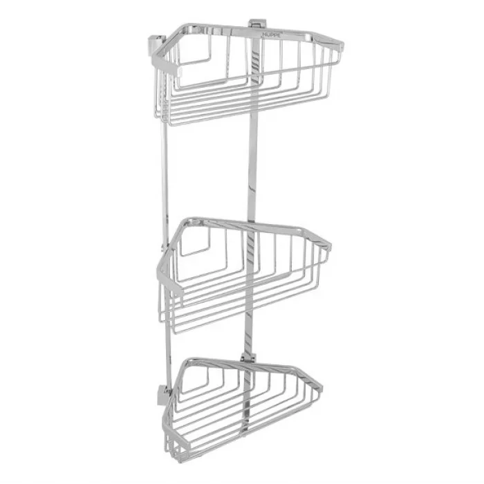 HÜPPE Deluxe Üçlü Şampuanlık - Parlak Gümüş