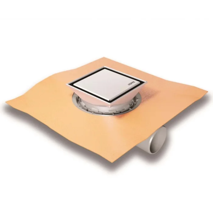 HÜPPE Master V Yalıtımlı Noktasal Su Gideri Mat Yndn 15x15 Cm