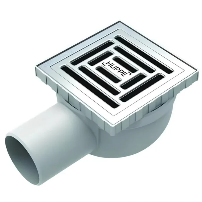 HÜPPE Master X Yalıtımsız Noktasal Su Gideri 10x10 Mat Yndn