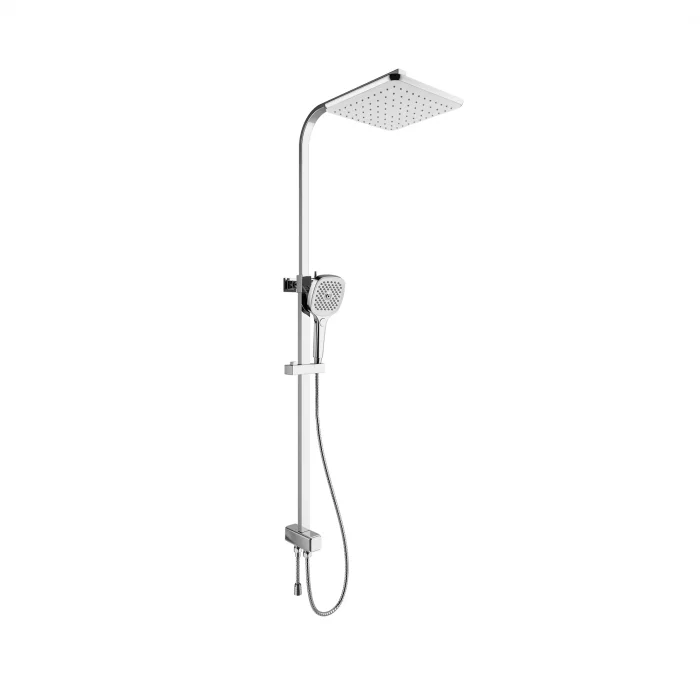 Kale Banyo Rain Kare Push Buton Duş Barı