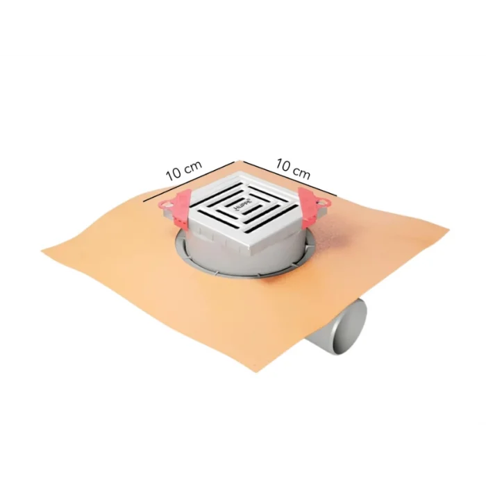 HÜPPE Master X Yalıtımlı Noktasal Su Gideri 10x10Mat Yndn