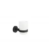 KALE BANYO D100 Diş Fırçalık Mat Siyah - 410200602860