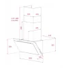 TEKA Infinity G1 Ankastre Davlumbaz Mat Siyah DVI 88-G1 EOS BM