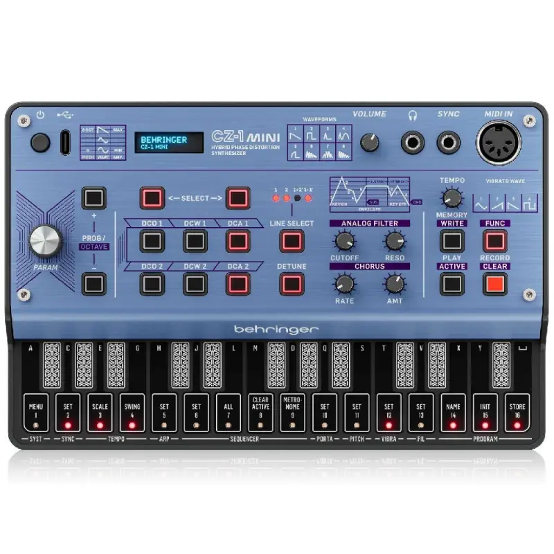 Behringer CZ-1 MINI Hybrid Phase Distortion Synthesizer