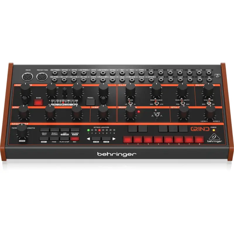 Behringer GRIND Hibrit Yarı Modüler Synthesizer