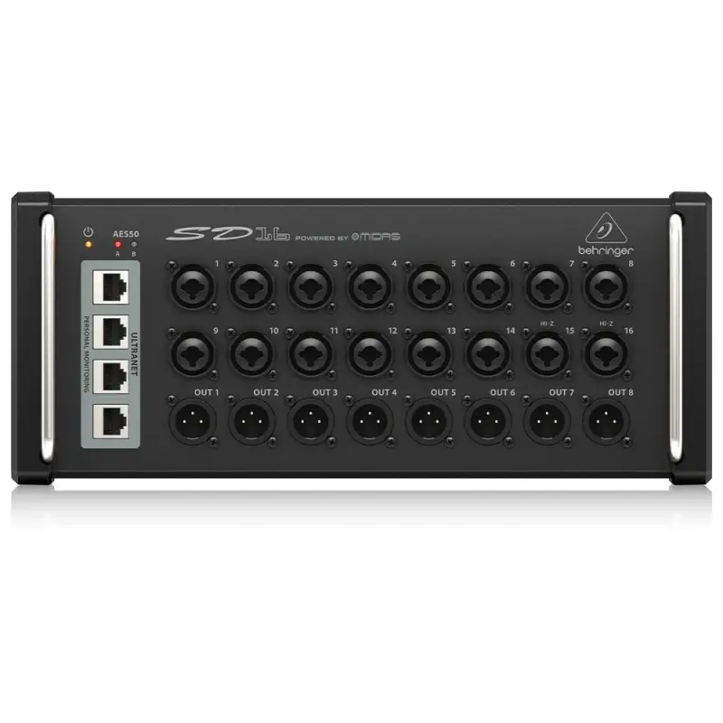 Behringer SD16 I/O 16 girişli 8 çıkış dijital stage box