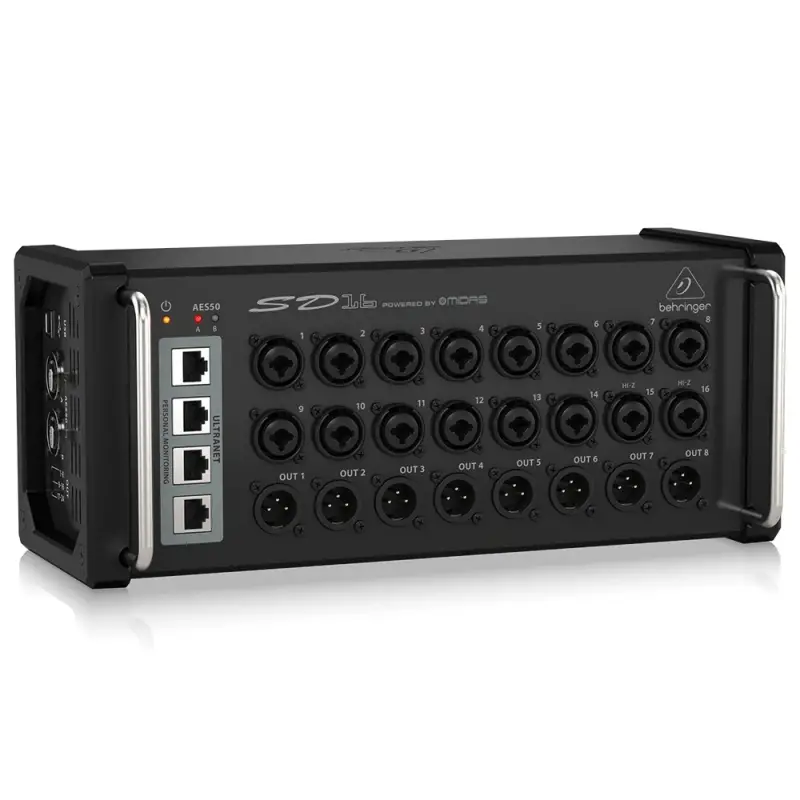 Behringer SD16 I/O 16 girişli 8 çıkış dijital stage box
