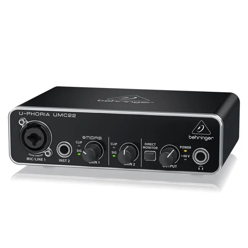 Behringer UMC22 2x2 Usb Ses Kartı