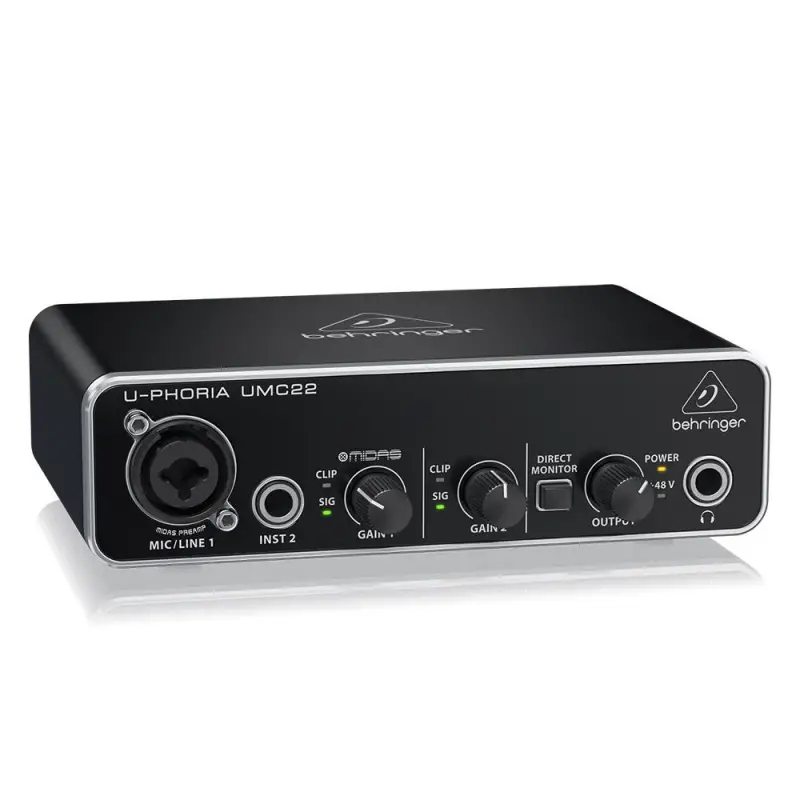 Behringer UMC22 2x2 Usb Ses Kartı