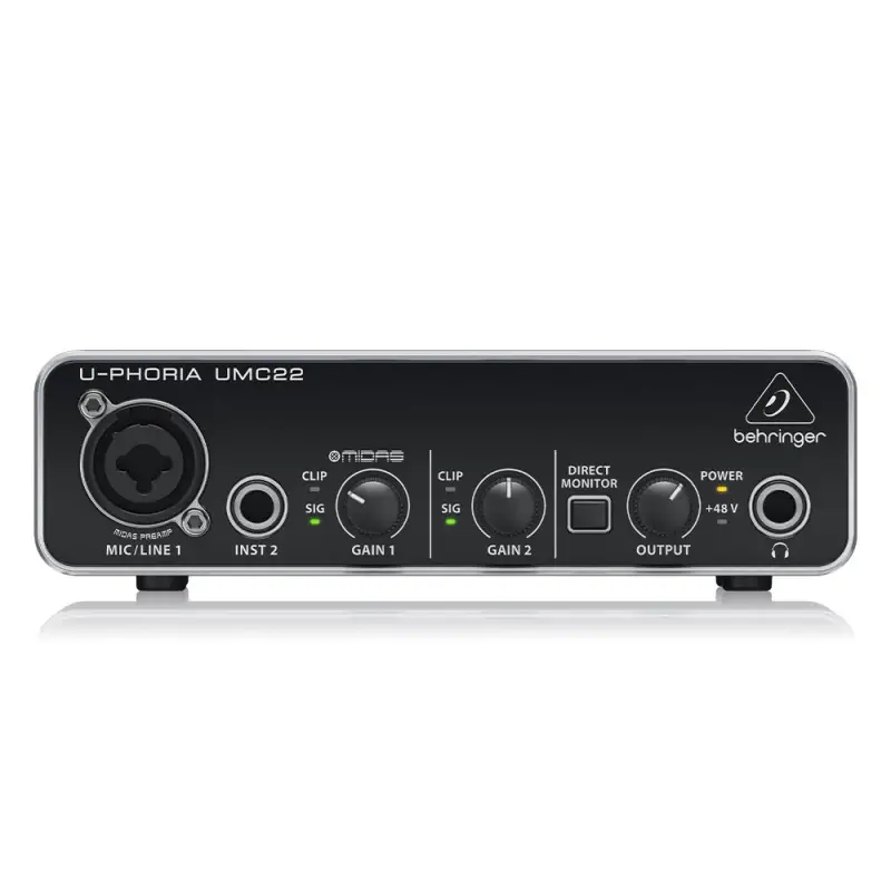 Behringer UMC22 2x2 Usb Ses Kartı