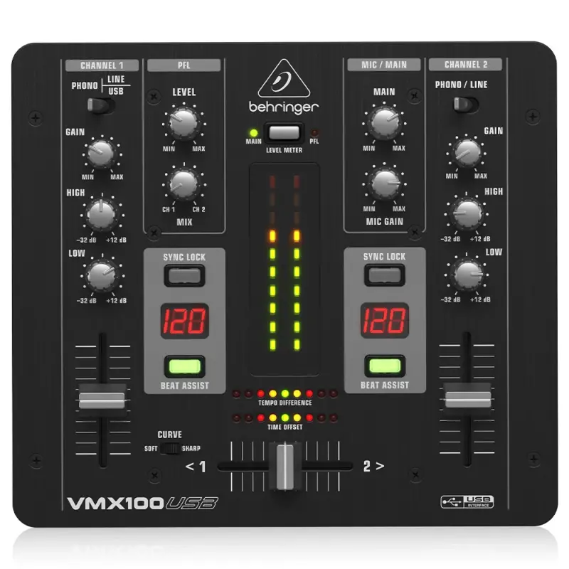 Behringer VMX100USB USB Dj Mikser