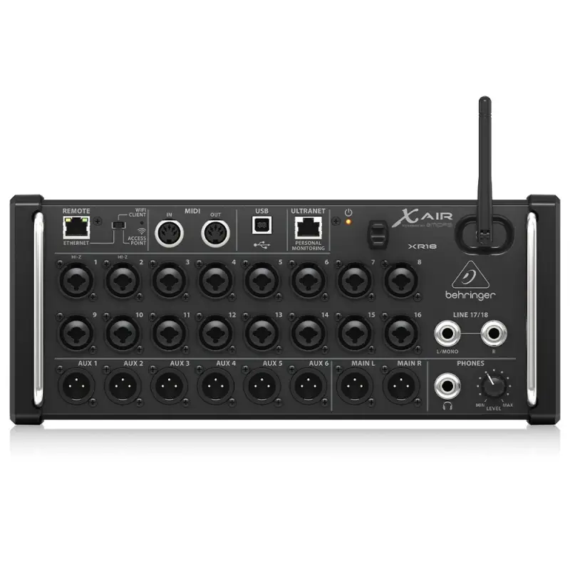 Behringer X-AIR XR18 18 Kanal Dijital Mixer, Tablet Kontrollü