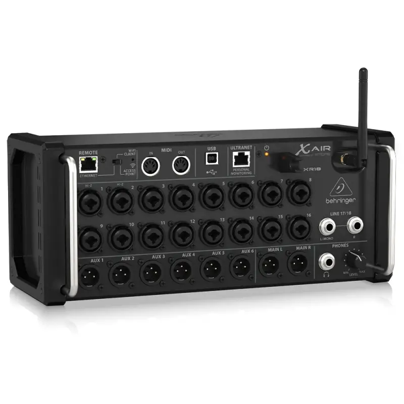 Behringer X-AIR XR18 18 Kanal Dijital Mixer, Tablet Kontrollü