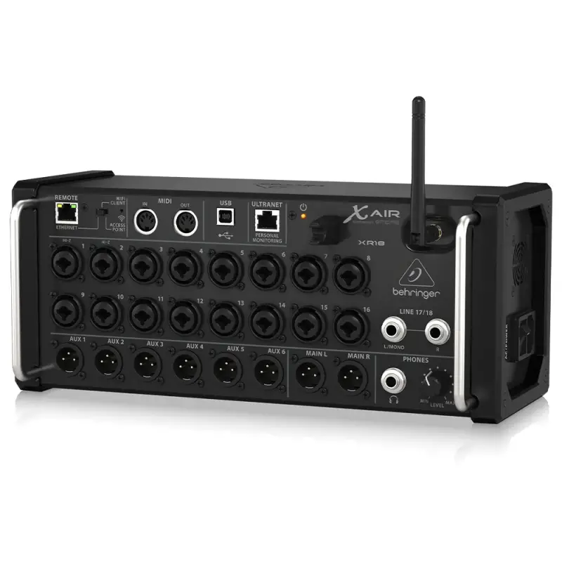 Behringer X-AIR XR18 18 Kanal Dijital Mixer, Tablet Kontrollü
