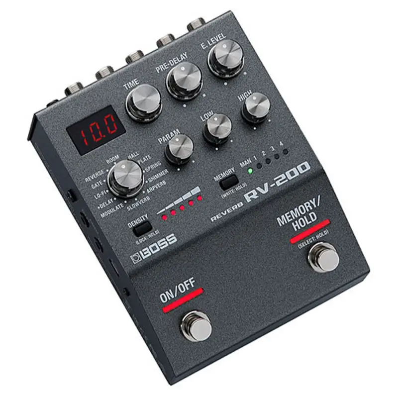BOSS RV-200 Reverb Pedalı