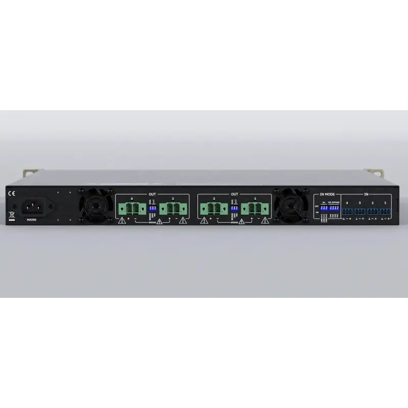 ECLER AURA-4B600 DSP Power Amfi 4x600W 100V Class D