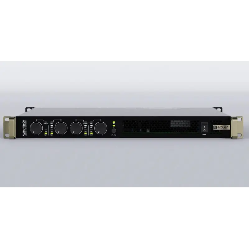 ECLER AURA-4B600 DSP Power Amfi 4x600W 100V Class D
