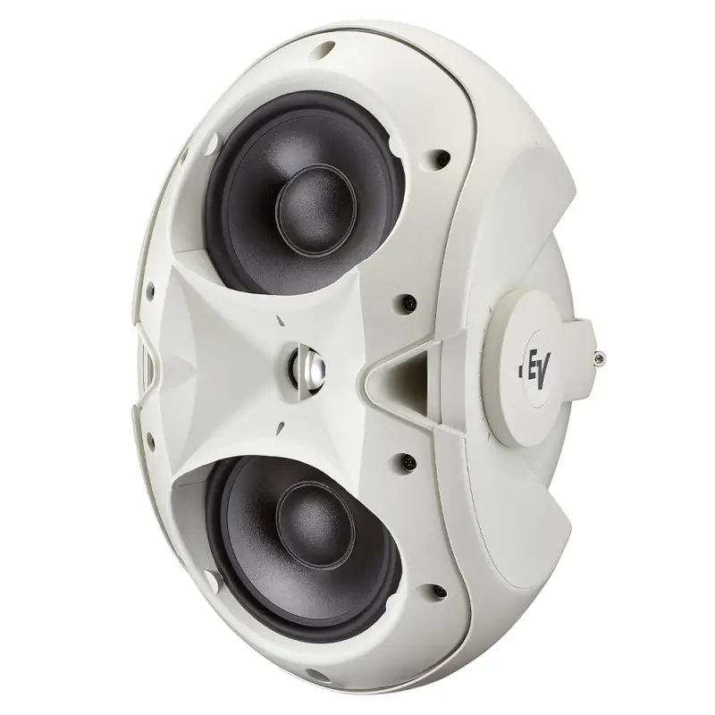 Electrovoice EVID 4.2TW 2x4 Pasif Hoparlör 200W/8-ohm 30W/100V, Beyaz (Çift)