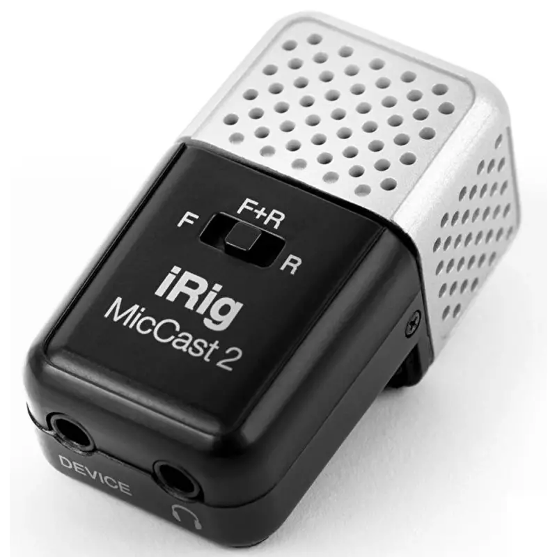 IK Multimedia iRig Mic Cast 2 Ultra-Kompakt Mikrofon (iOS& Android)