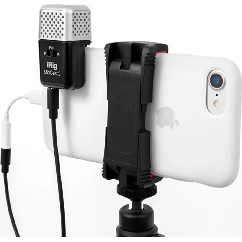 IK Multimedia iRig Mic Cast 2 Ultra-Kompakt Mikrofon (iOS& Android)