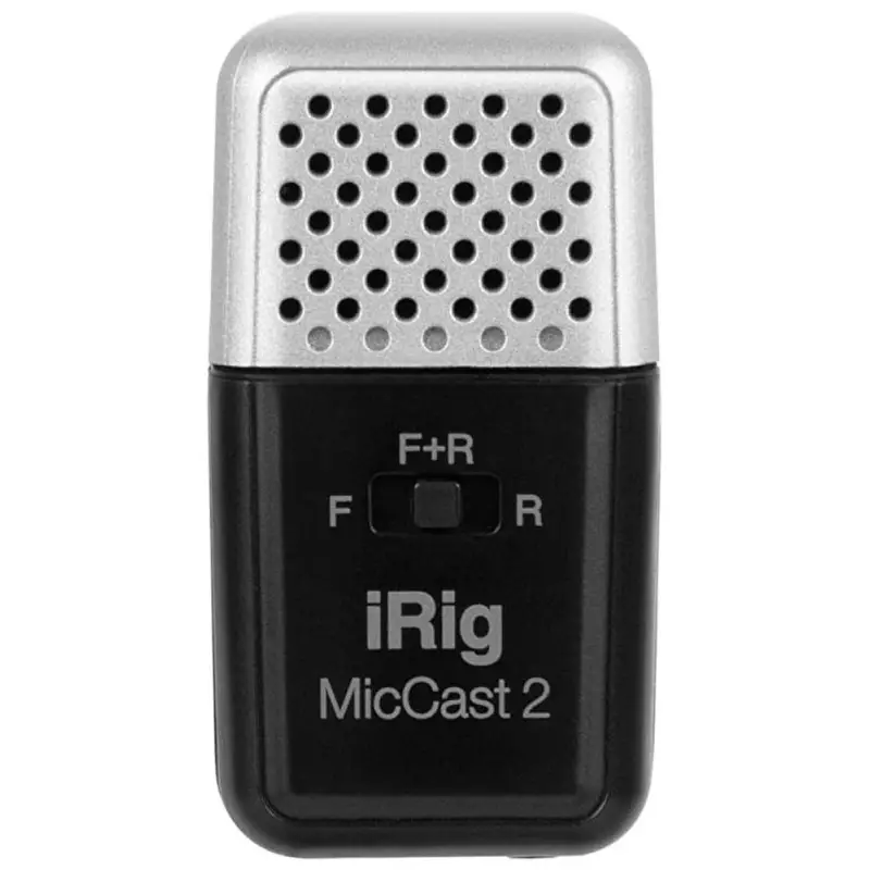 IK Multimedia iRig Mic Cast 2 Ultra-Kompakt Mikrofon (iOS& Android)