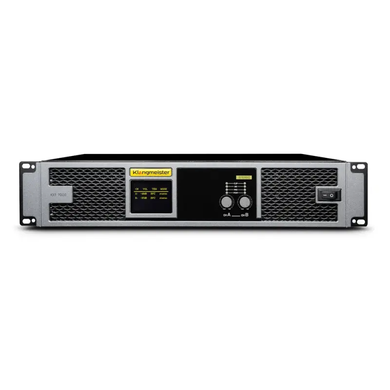 K.Meister KXT-7000 2x1600W/4-ohm H-Class Power Amfi