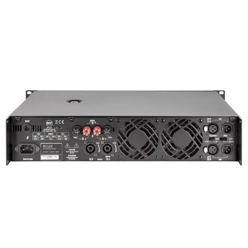 RCF IPS 5.0K Power Amfili H Class 2x2600W 4-ohm