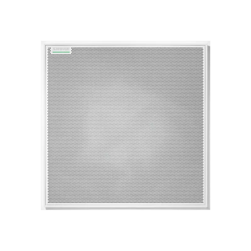 Shure Microflex MXA920W-S Microflex MXA920 8x8 Array Tavan Mikrofonu, Konferans Salonları için DSP Mikrofon Kare / White