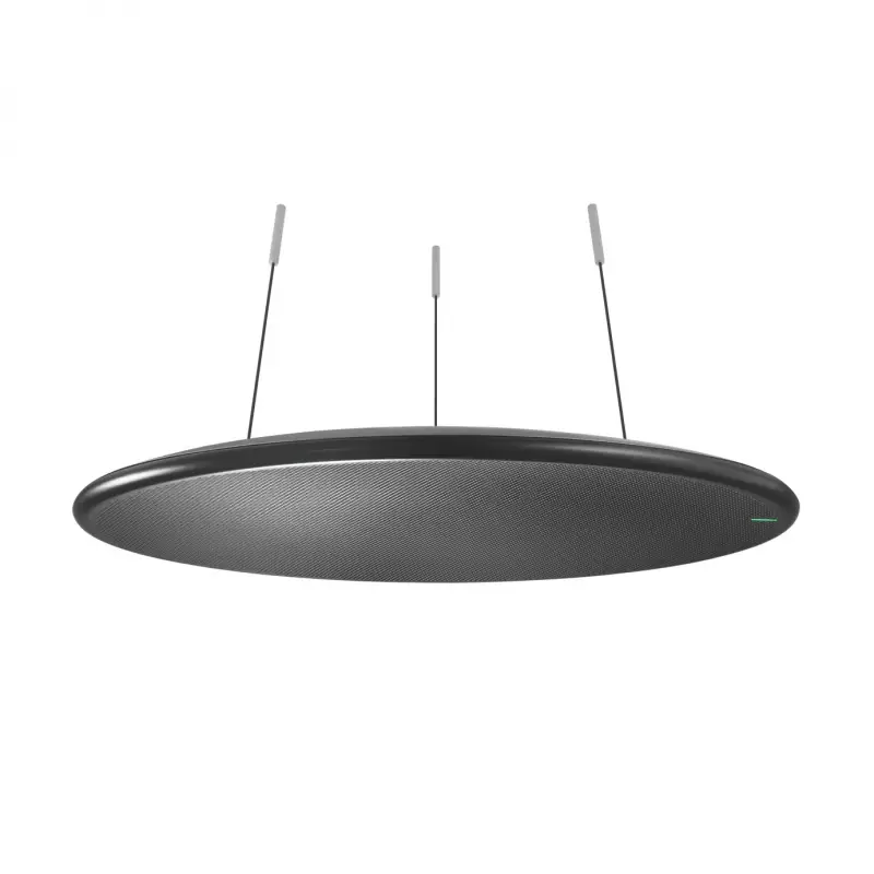 Shure Microflex MXA920 8x8 Array Tavan Mikrofonu, Konferans Salonları için DSP Mikrofon Yuvarlak / Siyah / Beyaz / Aliminyum Renkler