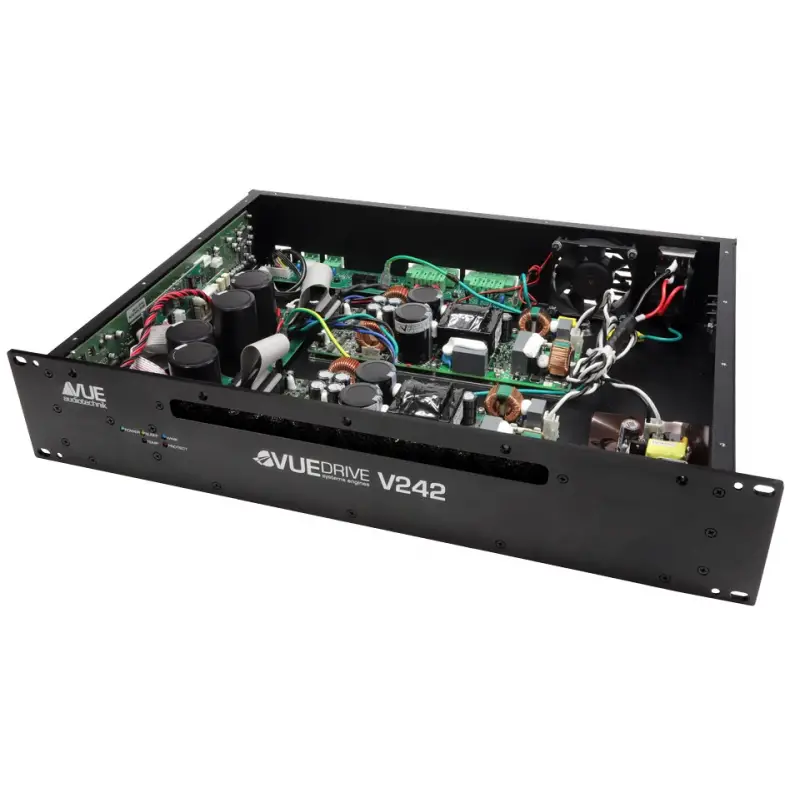 VUE audiotechnik V4-d DSP Amplifier, Network software, 4-kanal out